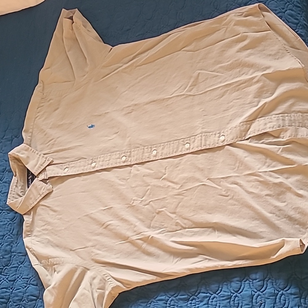 Mens Polo classic fit button down size L